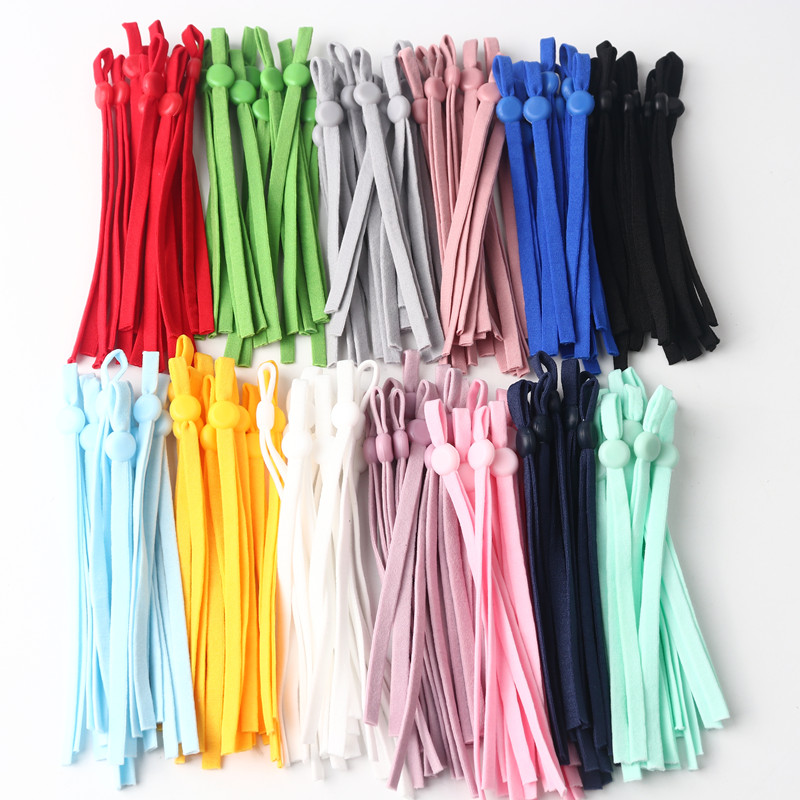 Mask Lanyard Adjustable - 50Pcs Maske Elastische Band Farbe Elastische
