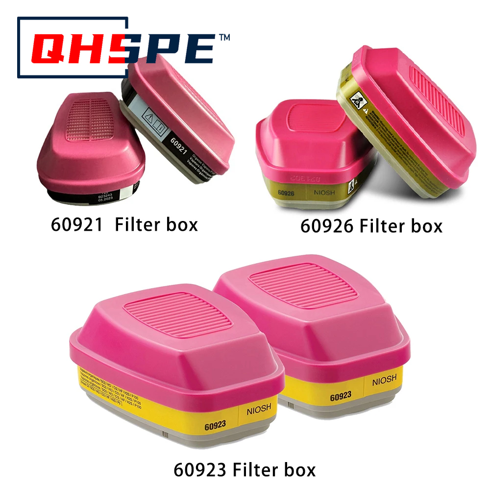 Face Mask Storage Box - P100 geschützte Multi-Gas-/Dampfkartusche für Gasmaske, organische
