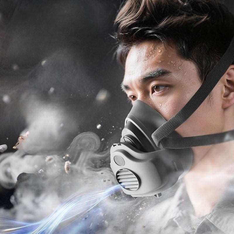 Kn95 Respirator Mask - Staubdichte Halbgesichtsmaske mit Baumwollfilter für Hausreinigung,