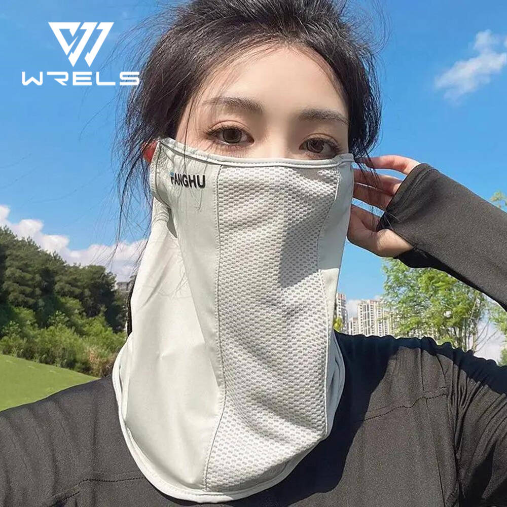 Sports Mask Breathable - Sonnenschutzmaske Mesh Atmungsaktive Ohrschlaufenmaske Elastischer Sonnenschutz