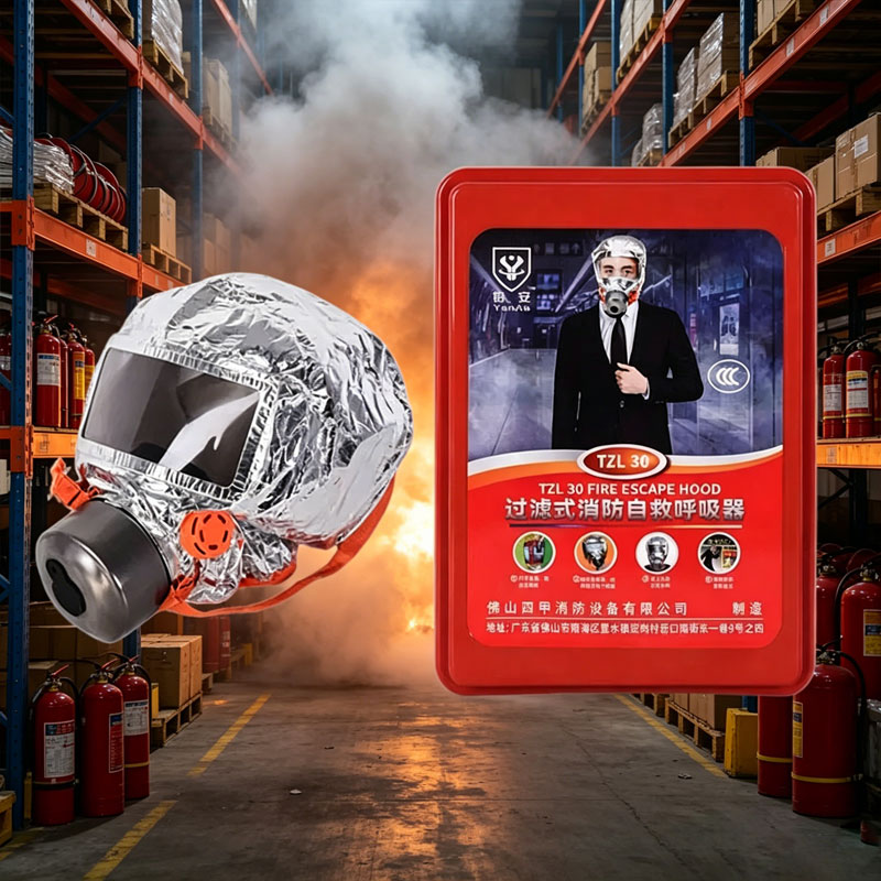 Kn95 Respirator Mask - Sicherheitsschutzmaske mit Filter, Feuerwehr-Atemschutzgerät, Rauchfilterprodukte, Sicherheitszubehör