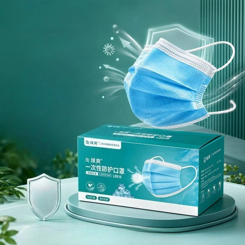 50 Stück/100 Stück/150 Stück P – Disposable Mask Blue Bewertung und Preis
