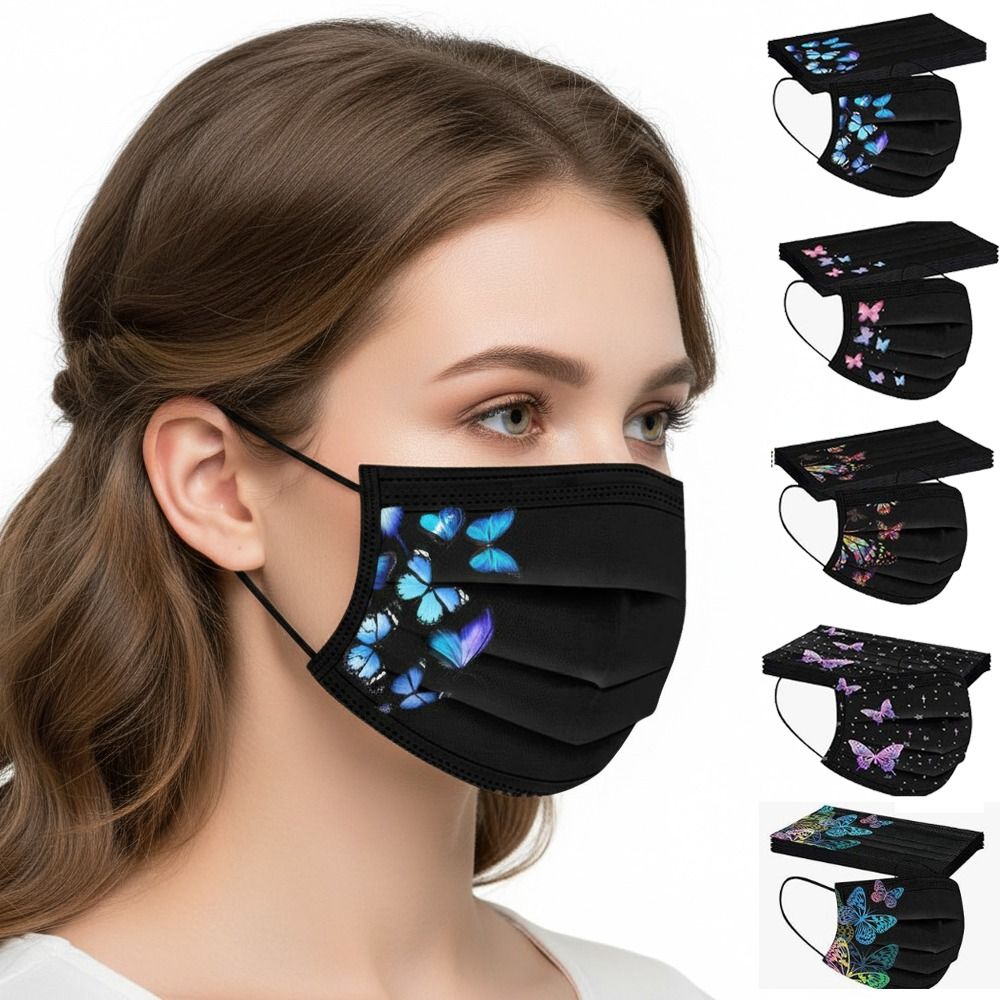 10 Stück bunte Einweg-Gesichts – Cloth Face Mask Washable Bewertung und Preis