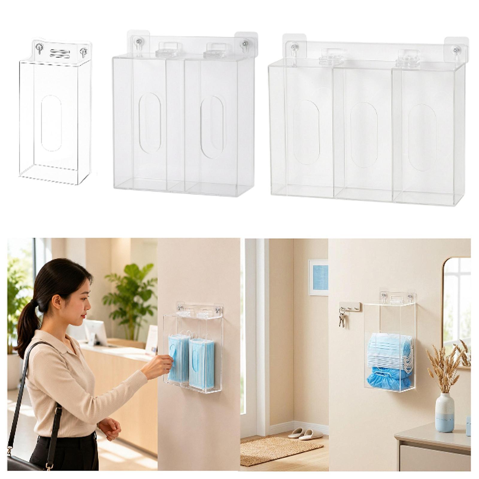Acryl-Handschuhbox-Halter zur  – Face Mask Storage Box Bewertung und Preis